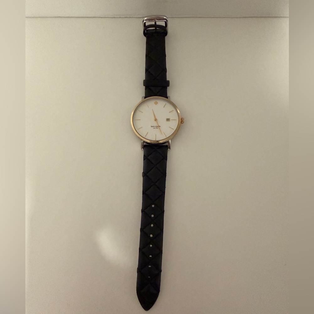 Kate Spade quilted leather watch